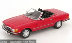 Mercedes 450 SL (R 107) EU-Version, rot, 1979, 1:12, KK Scale