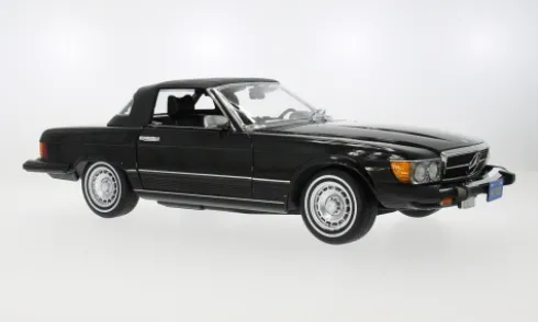 Mercedes 450 SL (R 107), schwarz, 1979, 1:12, KK Scale