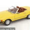 Mercedes 450 SL (R 107) US-Version, gelb, 1979, 1:12, KK Scale