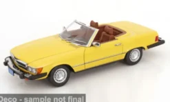 Mercedes 450 SL (R 107) US-Version, gelb, 1979, 1:12, KK Scale