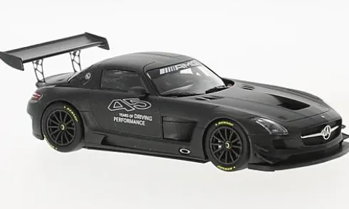 Mercedes SLS AMG GT3 (C197), dunkelanthrazit/Dekor, 2012, 1:43, I-Minichamps