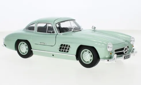 Mercedes 300 SL (W198), hellgrün, 1955, 1:18, Minichamps