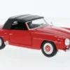 Mercedes 190 SL (W121), rot/schwarz, 1955, 1:24, Welly