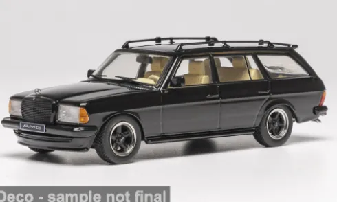Mercedes 500 TE V8 AMG (S123), schwarz, 1979, 1:43, IXO