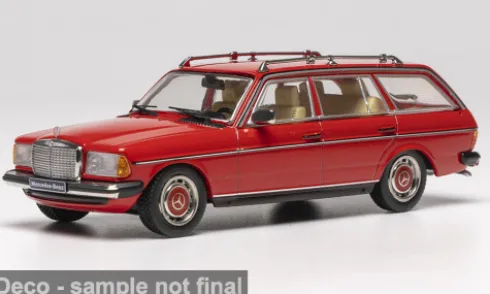 Mercedes 200T (S123), rot, 1979, 1:43, IXO