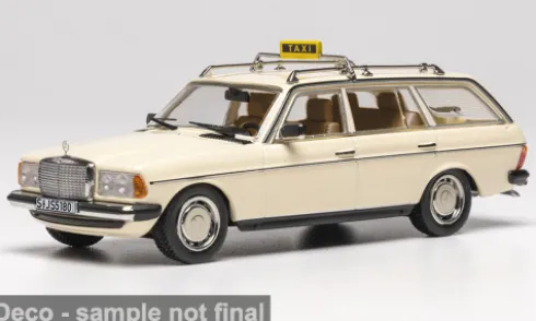 Mercedes 200T (S123), 1979, Taxi (D), 1:43, IXO