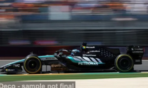 Mercedes W17, Formel 1, GP Australien, 2026, Mercedes AMG Petronas F1 Team, #63, G.Russell, 1:43, Minichamps