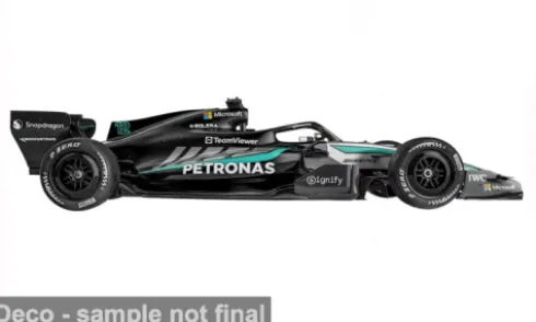 Mercedes W17, Formel 1, 2026, #63, G.Russell, 1:43, Bburago
