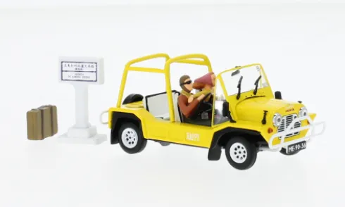 Mini Moke, gelb, Car Rental Macau, 1:43, Vitesse