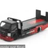 Mitsubishi Fuso 300 Flatbad, schwarz/rot, Advan, 1:64, Pop Race