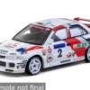 Mitsubishi Lancer EVO III, Rally Hong Kong-Peking, 1996, #2, C.Gilbert, 1:64, Tarmac Works