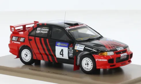 Mitsubishi Lancer Evolution III, Rallye China, 1997, #4, Y.Kataoka/S.Hayashi, 1:43, Spark