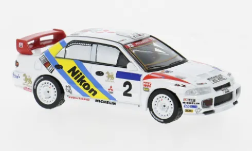 Mitsubishi Lancer Evolution III, Rally Hong Kong-Peking, 1:64, Tarmac Works