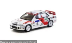 Mitsubishi Lancer Evolution II, Rally Hong Kong-Peking, 1994, #3, K.Eriksson/S.Parmander, 1:64, Tarmac Works