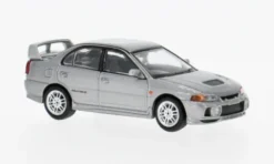 Mitsubishi Lancer GSR Evolution IV, silber, 1:64, Tarmac Works