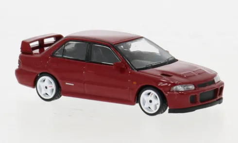 Mitsubishi Lancer GSR Evolution II, rot, 1:64, Tarmac Works