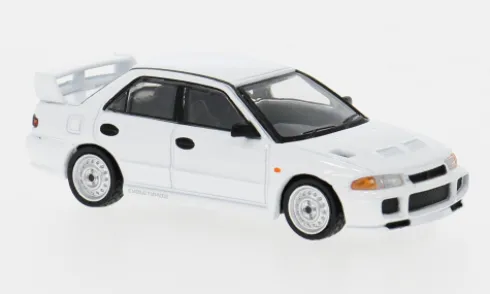 Mitsubishi Lancer RS EVO III, weiss, 1:64, Tarmac Works