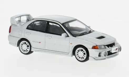 Mitsubishi Lancer RS Evolution IV, silber, 1:64, Pop Race
