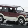 Mitsubishi Pajero LWB, dunkelrot, 1991, 1:43, Maxichamps