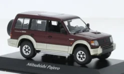 Mitsubishi Pajero LWB, dunkelrot, 1991, 1:43, Maxichamps