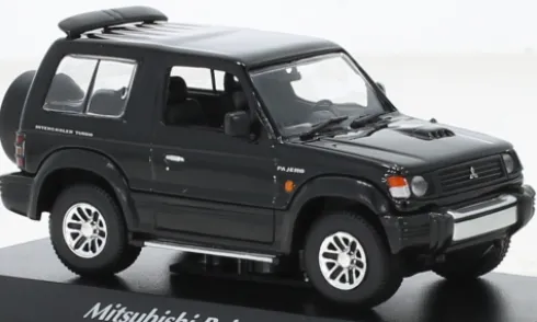 Mitsubishi Pajero SWB, schwarz, 1991, 1:43, Maxichamps