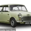 Morris mini cooper S, hellgelb, 1964, 1:12, Sun Star