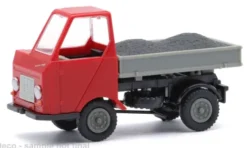Multicar M22, rot/grau, 1:87, Mehlhose