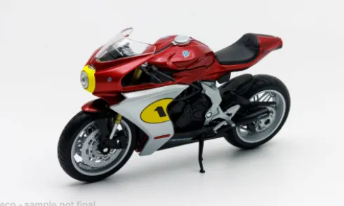 MV Augusta Superveloce AGO, rot/weiss, 1:12, Welly