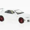 Nissan GTR 34, weiss, 1:87, Micro City 87