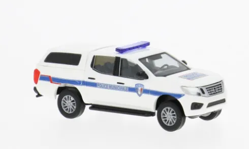 Nissan Navara, 2015, Polizei (F), 1:87, Busch