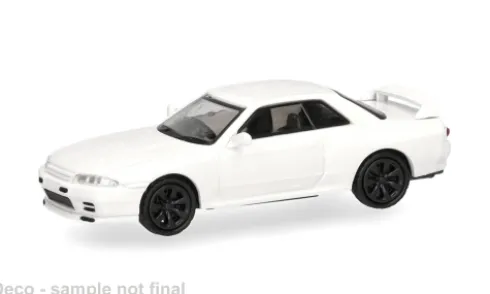 Nissan Skyline GTR (R32), weiss, 1:87, Micro City 87