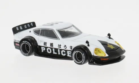Nissan Fairlady Z, 1978, Kaido GT Police, 1:64, Mini GT