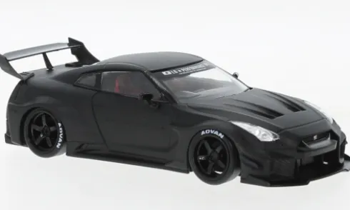 Nissan 35GT-RR LB-Silhouette WORKS GT, schwarz, 2019, 1:43, IXO