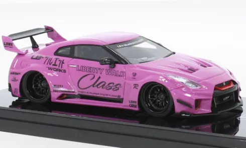 Nissan 35GT-RR LB-Silhouette Works GT, rosa, 1:43, TrueScale Miniatures