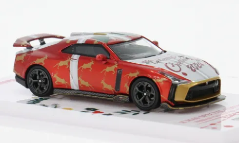 Nissan GT-R50, rot/Dekor, 2024, 1:64, INNO64