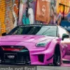 Nissan GT-R (R35), pink, 2025, 1:18, Solido