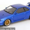 Nissan GT-R R34 V-Spec II, blau, 2001, 1:12, KK Scale