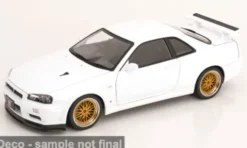 Nissan GT-R R34 V-Spec II, weiss, 2001, 1:12, KK Scale