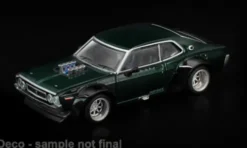 Nissan Laurel C130, dunkelgrün, 1:64, Pop Race