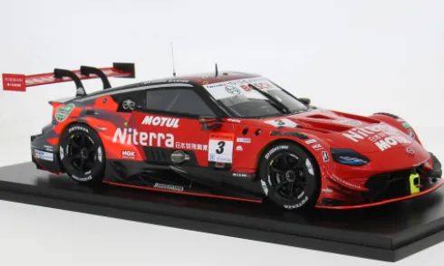 Nissan NR4S24 2.0 L Turbo I4, Super GT 500, 2024, #3, M.Takaboshi/A.Miyake, 1:18, Spark