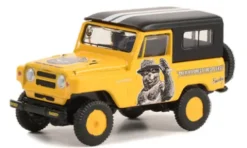 Nissan Patrol, gelb/schwarz, 1965, Smokey Bear, 1:64, Greenlight