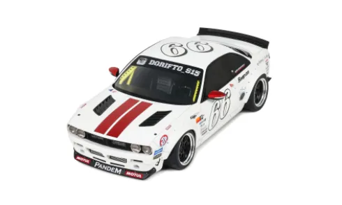 Nissan Silvia S14 Boss Rocket Bunny, weiss, 2024, 1:18, Ottomobile