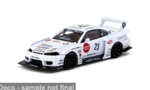 Nissan Silvia (S15) LB-Super Silhouette, weiss, 2025, 1:64, Tarmac Works