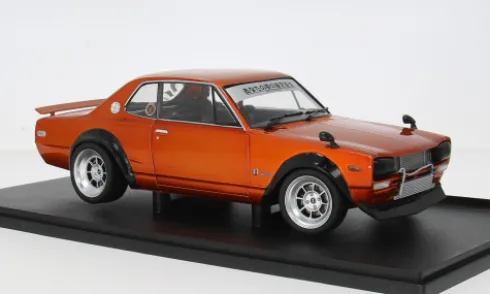 Nissan Skyline C10, orange, 1:18, Solido