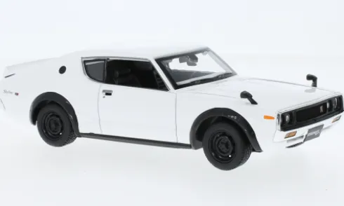Nissan Skyline 2000 GT-R (KPGC110), weiss, 1973, 1:24, Maisto