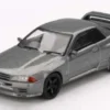 Nissan Skyline GT-R (Nismo BNR32 CRS Version), grau, 1:64, Mini GT