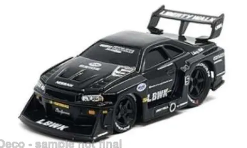Nissan Skyline GT-R (R34), 1999, #5, 1:64, Maisto