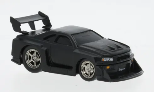Nissan Skyline GT-R (R34), schwarz, 1999, 1:64, Maisto