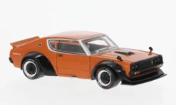 Nissan Skyline GT-R V8 Drift, orange, 1:64, Pop Race