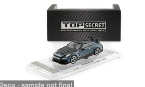 Nissan Top Secret 35 GT-R, dunkelblau/schwarz, HEC26-Special Edition Hobby Expo China, 1:64, BM Creations